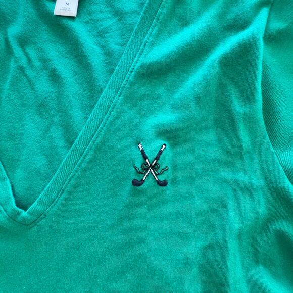 Maeve (Anthropologie) V-Neck Short-Sleeve Tee - Size M - Picture 6 of 8